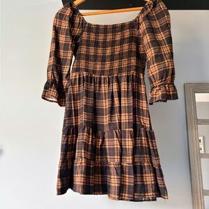 Lily Rose Multicolor Smocked Dress